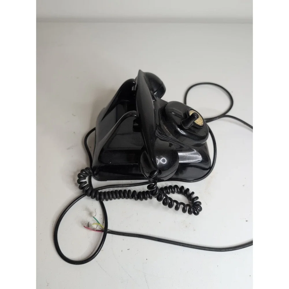 Vintage Leich Magneto Hand Crank Telephone 901c 8 59 R469
